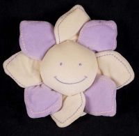 Pottery Barn Kids Flower Sun Musical Plush Lovey Stroller Crib Toy